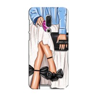 Силіконовый Чохол на Meizu 15 з картинкой Модных девушек (Мода)