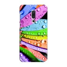 Чехлы (ART) Цветы на Meizu 16 Plus (VPrint) (Семиквітка)