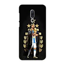 Чехлы для Meizu 16 Plus (Leo чемпион) (AlphaPrint) (Месси Король)