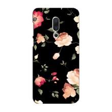 Чохли з квітами для Meizu 16 Plus (VPrint) (Трояндочки)