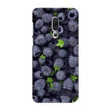 Чехлы с Фруктами для Meizu 16 Plus (VPrint) (Ежевика)