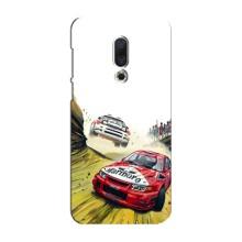 Чехлы с Машинами на Мейзу 16 Плюс (VPrint) (Гоночные Тачки)