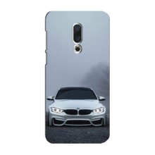 Чехол BMW для Мейзу 16 Плюс (БМВ в тумане)