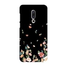 Чохол для Мейзу 16 Плюс - з принтом (Дизайнерські) (AlphaPrint) (Маленькі квіти)