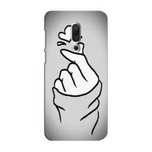 Чохол з принтом для Meizu 16 Plus (AlphaPrint - Знак сердечка)