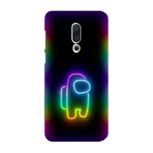 Чехол Амонг Ас для Meizu 16 Plus (AlphaPrint) (Яркий скин)