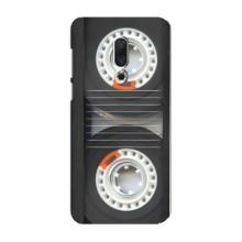 Чохол з Прикольним Принтом на Meizu 16 Plus (Касета магнітофону)