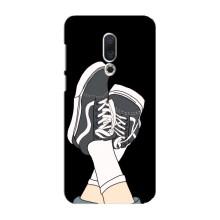 Чохол з Прикольним Принтом на Meizu 16 Plus (Кеди)