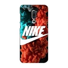 Чехол для Meizu 16 Plus - с принтом Найк (AlphaPrint) (Дымчатый найк)