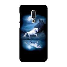 Чехол для Мейзу 16 Плюс - (Единорожки - Новинки) (AlphaPrint) (Единорог)