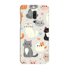 Чохол з малюнком кіт на Meizu 16 Plus – Колаж котів