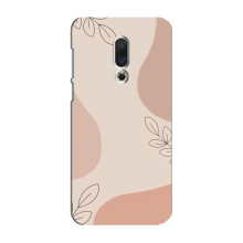 Чохол квітковий дизайн для Meizu 16 Plus – Кориневий фон