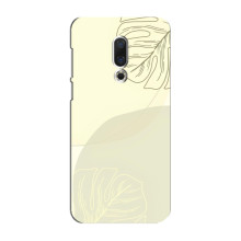 Чохол квітковий дизайн для Meizu 16 Plus – Зелений фон
