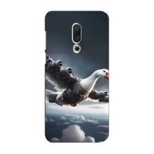 Чехол с мемом Тралалело тралала на Meizu 16 Plus – Бомбардини гусини