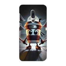 Чехол с мемом Тралалело тралала на Meizu 16 Plus – Капучино асасино