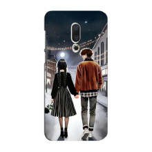 Чехол с дизайном Венздей 2 на Meizu 16 Plus – Уэнсдей и Тайлер