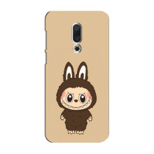 Чехол с Лабубу на Meizu 16 Plus – Коричневый Лабубу