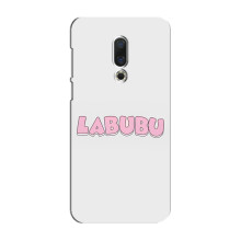 Чехол с Лабубу на Meizu 16 Plus – Лого Лабубу