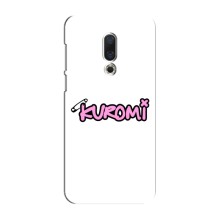 Чехол с персонажем Куроми на Meizu 16 Plus – Лого Куроми