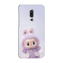 Чехол с принтом Лабубу для Meizu 16 Plus – Фиолетовый Лабубу