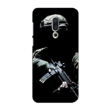 Чехол с украинским воином на Meizu 16 Plus – Украинский снайпер