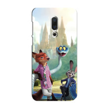 Чехол Зоотрополіс на Meizu 16 Plus – Ник Джуди и змея