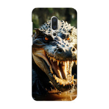 Чехол с картинкой «Хищники» для Meizu 16 Plus – Крокодил