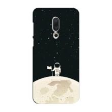 Космические Чехлы для Мейзу 16 Плюс (VPrint) (На луне)