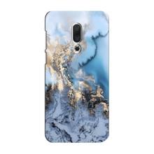 Мраморный чехол на Meizu 16 Plus (VPrint) (Нежный мрамор)