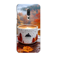 Чохол з унікальним дизайном 'Осінь з кавою' для Meizu 16 Plus – Кава на природі