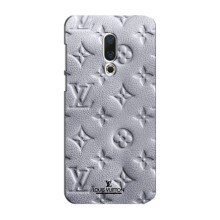 Текстурный Чехол Louis Vuitton для Мейзу 16 Плюс – Белый ЛВ