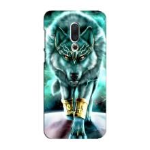 Защитные чехлы для Мейзу 16 Плюс (AlphaPrint) (ХИТ продаж) ВОЛК (Яркий волк)