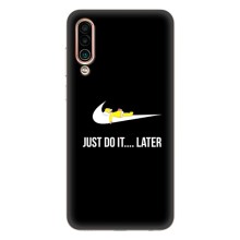 Силиконовый Чехол на Meizu 16Xs с картинкой Nike (Later)