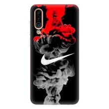 Силиконовый Чехол на Meizu 16Xs с картинкой Nike (Nike дым)