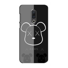 Чехлы для Meizu 16th - Bearbrick Louis Vuitton (PREMIUMPrint) (БеарБрик глаза)