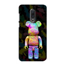 Чехлы для Meizu 16th - Bearbrick Louis Vuitton (PREMIUMPrint) (Яркий Bearbrick)