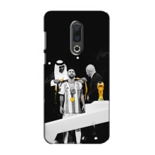 Чохли для Meizu 16th (Leo чемпіон) (AlphaPrint) (Мессі коронований)