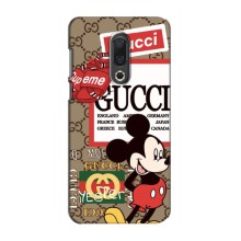 Чехол Disney Mouse Meizu 16th (PREMIUMPrint) (Стильный Микки)