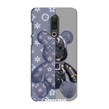 Силиконовый чехол для Meizu 16th (Медведь Louis Vuitton)