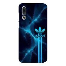 Чехлы Адидас для Meizu 16s (AlphaPrint) (Синий Адидас)