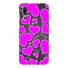 Чехлы для любимой на Мейзу 16с (VPrint) (Pink hearts)