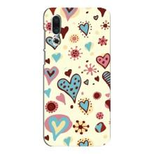 Чехлы для любимой на Мейзу 16с (VPrint) (Сердечки)