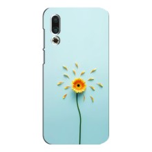 Чехлы с Цветами для Meizu 16s (VPrint) (Желтый цветок)