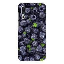 Чехлы с Фруктами для Meizu 16s (VPrint) (Ежевика)