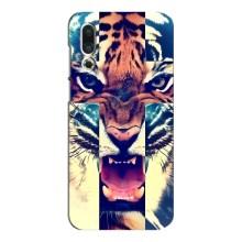 Чехлы с изображением разных животных для Meizu 16s (Яркий Тигр)