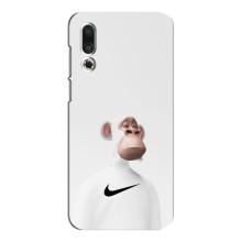 Чехлы с Обезьянами NFT для Meizu 16s (AlphaPrint) (обезьяна NFT Nike)
