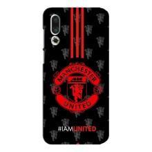 Чехол Манчестер Юнайтед для Мейзу 16с (AlphaPrint) (лого МЮ)