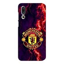 Чехол Манчестер Юнайтед для Мейзу 16с (AlphaPrint) (огненный Манчестер)