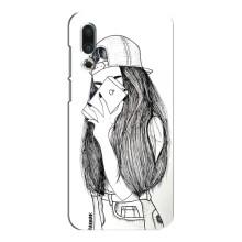 Чехол с печатью для Meizu 16s - (Мода) (AlphaPrint) (Фото девочки)