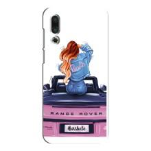 Чехол с печатью для Meizu 16s - (Мода) (AlphaPrint) (На машине)